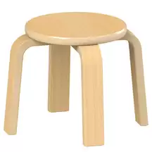 Wooden Stacking Stool Set 26cm