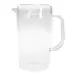 Swixz Polycarbonate Clear Jug With Lid 2.4 Litre