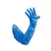 Gauntlet Polythene Blue 50 Pack