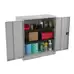 Stationery Cupboard With Double Doors Grey 920 x 420 x 1000mm