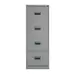 Filing Cabinet With 4 Drawers Grey 465 x 620 x 1300mm