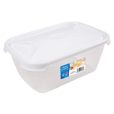 Rectangular Food Storage Box With Lid