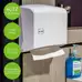Soclean Z Fold White Paper Towels Pure 2ply 6072
