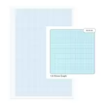 A4 Graph Paper 1/5/10mm 500 Sheets