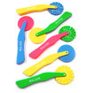 Plastic Clay Cutter Roller 6 Pack