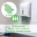 Soclean Childrens V Fold Green Paper Towels 1ply 7200