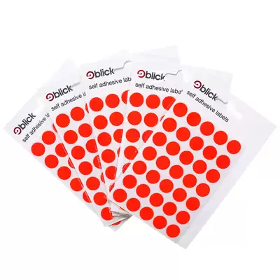 Circle Sticker Labels 13mm 140 Pack