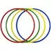 Flat Hoops 50cm Assorted 4 Pack