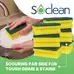 Soclean Sponge Scourers 10 Pack