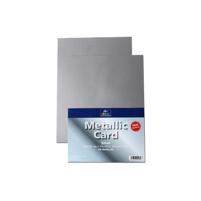 A4 Metallic Card 20 Sheets