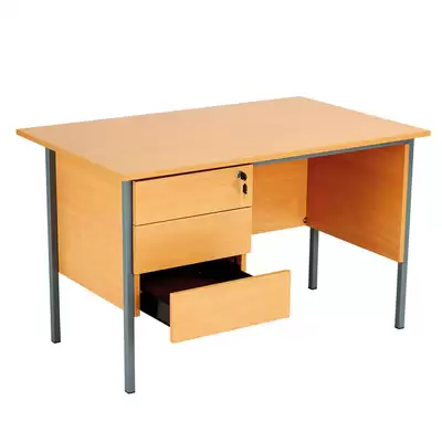 Teachers Desk With Drawers 730mm