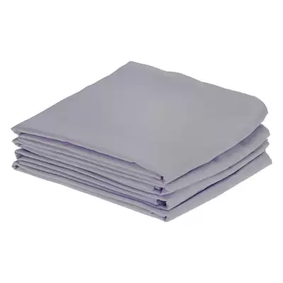 Fire Retardant Bedding Set Silver