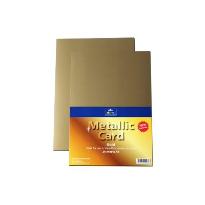 A4 Metallic Card 20 Sheets