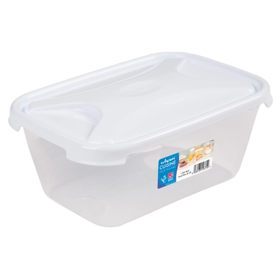 Rectangular Food Storage Box With Lid