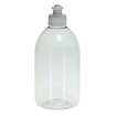 500ml Bottle and Nozzle for Toilet Cleaner or Washing Up Liquid