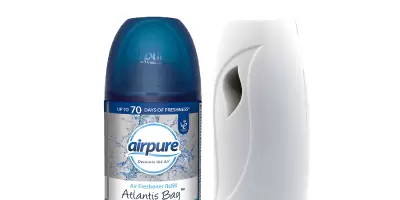 A selection of aerosol air freshener fragrances