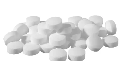 A big bag of salt tablets