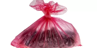 Soclean red dissolving sack