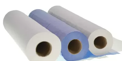 A selection of couch rolls led on their side